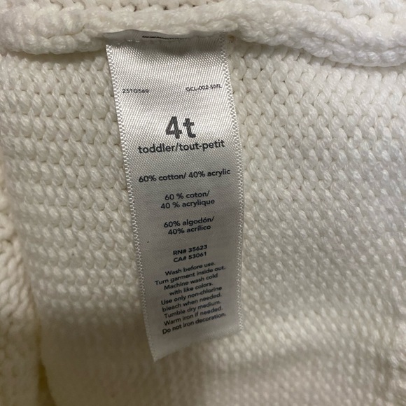 White Christmas Sweater Dress - Picture 4 of 4